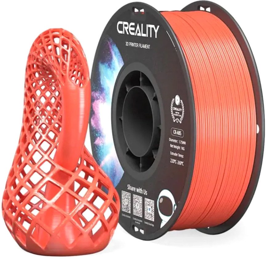 Филамент Creality CR-ABS 1.75 мм 1 кг (красный)