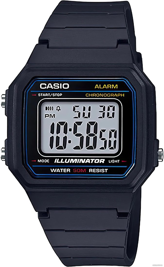 Наручные часы Casio Collection W-217H-1A