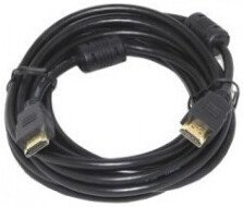 Кабель Jett 287-000 HDMI - HDMI (1 м, черный)