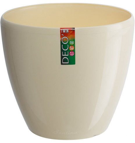 

Вазон Santino Деко Твин ДЕК 5.8 КР (кремовый)