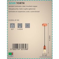 Подвесная люстра Eglo Yorth 32539