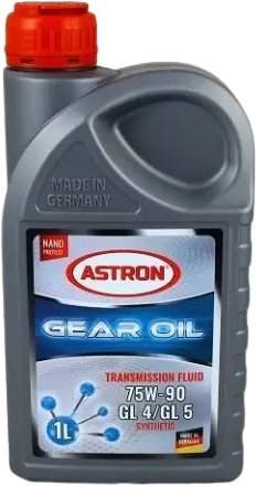 

Трансмиссионное масло Astron Synthetic 75W-90 GL5/ GL4 1л