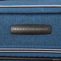 Чемодан-спиннер Francesco Molinary 338-1004/3-24NAV (синий)