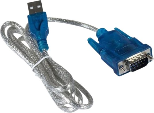

Кабель USBTOP USB Type-A - RS232 (M-M, 0.8 м, серебристый)