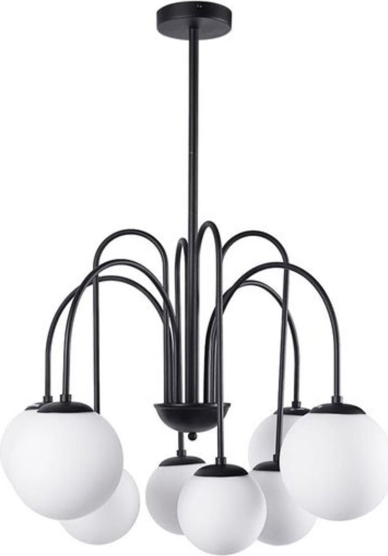 

Подвесная люстра Arte Lamp Mebsuta A1675LM-8BK