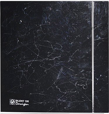 

Осевой вентилятор Soler&Palau Silent-100 CZ Marble Black Design - 4C [5210611900]