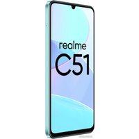 Телефон Realme C51 RMX3830 4GB/64GB (мятно-зеленый)