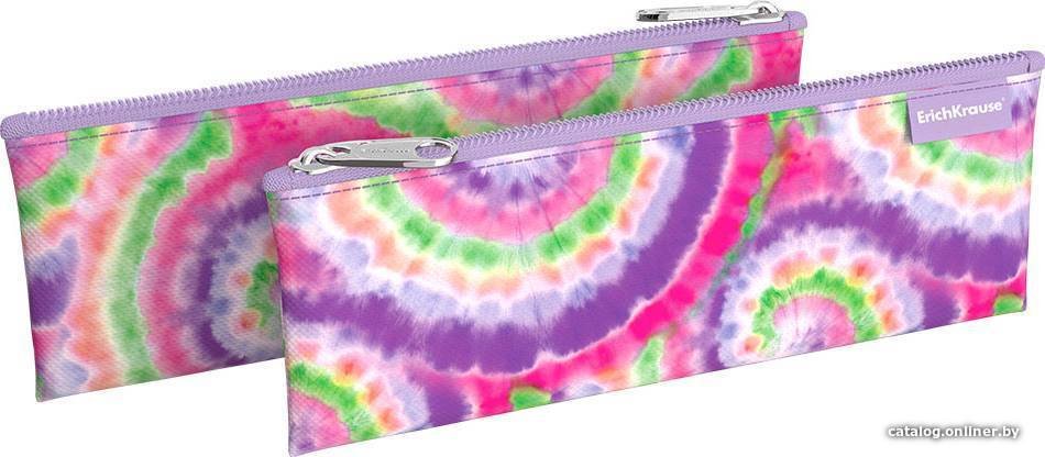 Пенал Erich Krause Pink Tie-Dye 57219