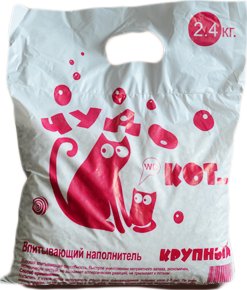 Чудо Кот впитывающий, крупный 2.4 кг