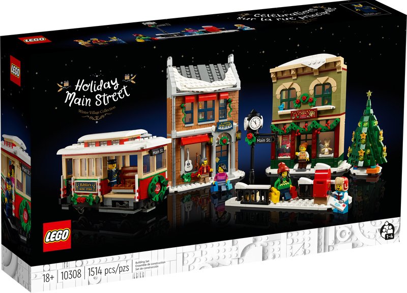 

Конструктор LEGO Icons 10308 Праздничная главная улица