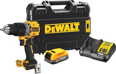 

Ударная дрель-шуруповерт DeWalt DCD805E1T (с 1-им АКБ 1.7 Ач, кейс)