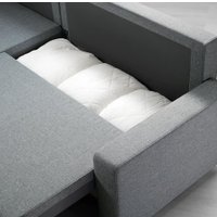 Угловой диван Salotti Гловер правый (серый)