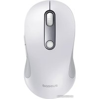 Мышь Baseus F02 Ergonomic Wireless Mouse (белый, с батарейкой в комплекте)