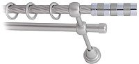 

Карниз для штор Lm Decor Жезл 060 2р витой (сатин, 3.2м)