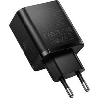 Сетевое зарядное Hoco N75 (черный)