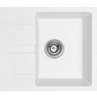 Кухонная мойка ZorG Apollo 58 (белый камень)