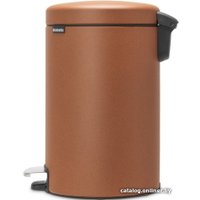 Мусорное ведро Brabantia Pedal Bin NewIcon 12 л (минерально-коричневый)