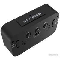 Настольные часы Ritmix CAT-100 (черный)