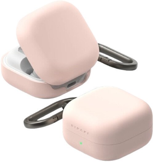 Чехол Ringke Silicone для Galaxy Buds 4/4 Pro Pink Sand