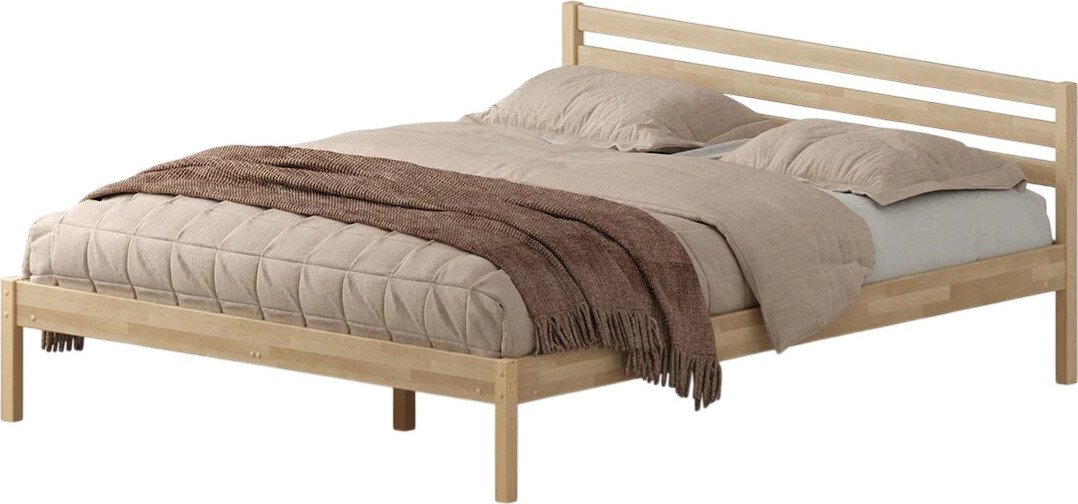 

Кровать Домаклево Лето 180x200+Н2 (натуральный)