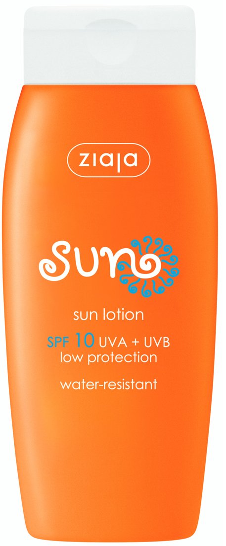 

Лосьон солнцезащитный Ziaja Sun lotion SPF 10 150 мл