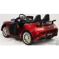 Электромобиль RiverToys Mercedes-Benz AMG GTR HL289 (вишневый глянец)