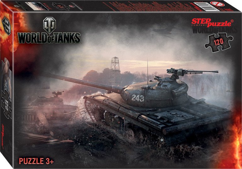 

Пазл Step Puzzle World of Tanks 75165 (120 эл)