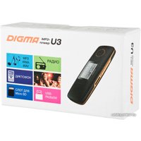 Плеер MP3 Digma U3 4GB [291208]