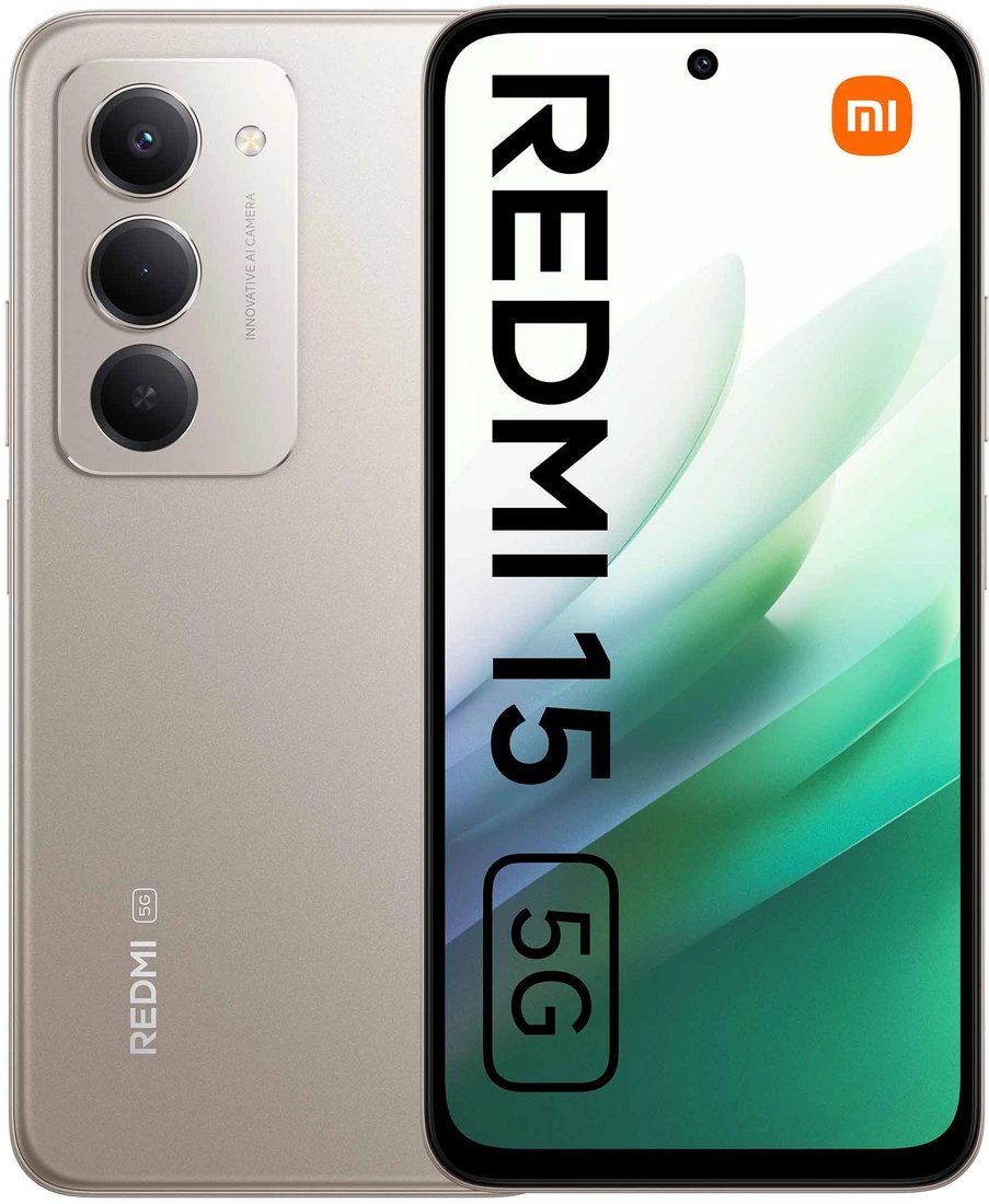 

Телефон Xiaomi Redmi 15 5G 8GB/256GB международная версия (титановый)