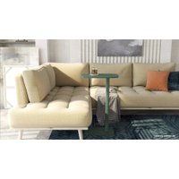 Приставной столик Калифорния мебель Дей (зеленый) в Бресте