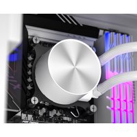 Жидкостное охлаждение для процессора ID-Cooling FrostFlow FX240 Pro White