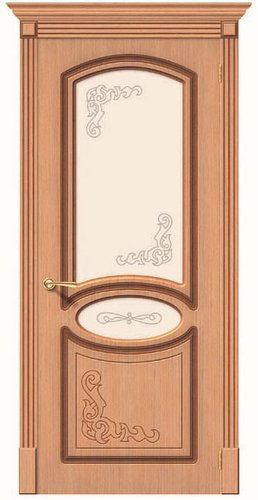 Межкомнатная дверь el'Porta Стандарт Азалия ПО (Дуб Ф-01)