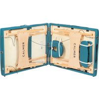Массажный стол Calmer Bamboo Three 60 (бирюзовый)