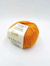 Baby Wool 837 50 г 175 м (оранжевый/морковка)