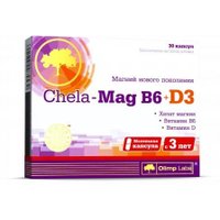 Комплекс Olimp labs Хела-Маг Б6+Д3 (30 капсул) в Бресте