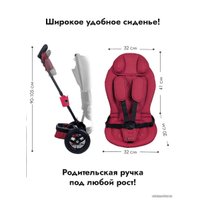 Детский велосипед Bubago Dragon BG 104-4 (красный)