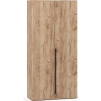 Шкаф распашной Soma Пятиуровневый закрытый ШК5.4 (дуб крафт золотой) в Борисове