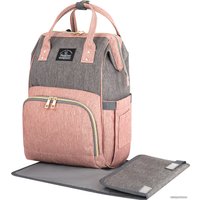 Рюкзак для мамы BRAUBERG Mommy 270821 (серый/розовый)