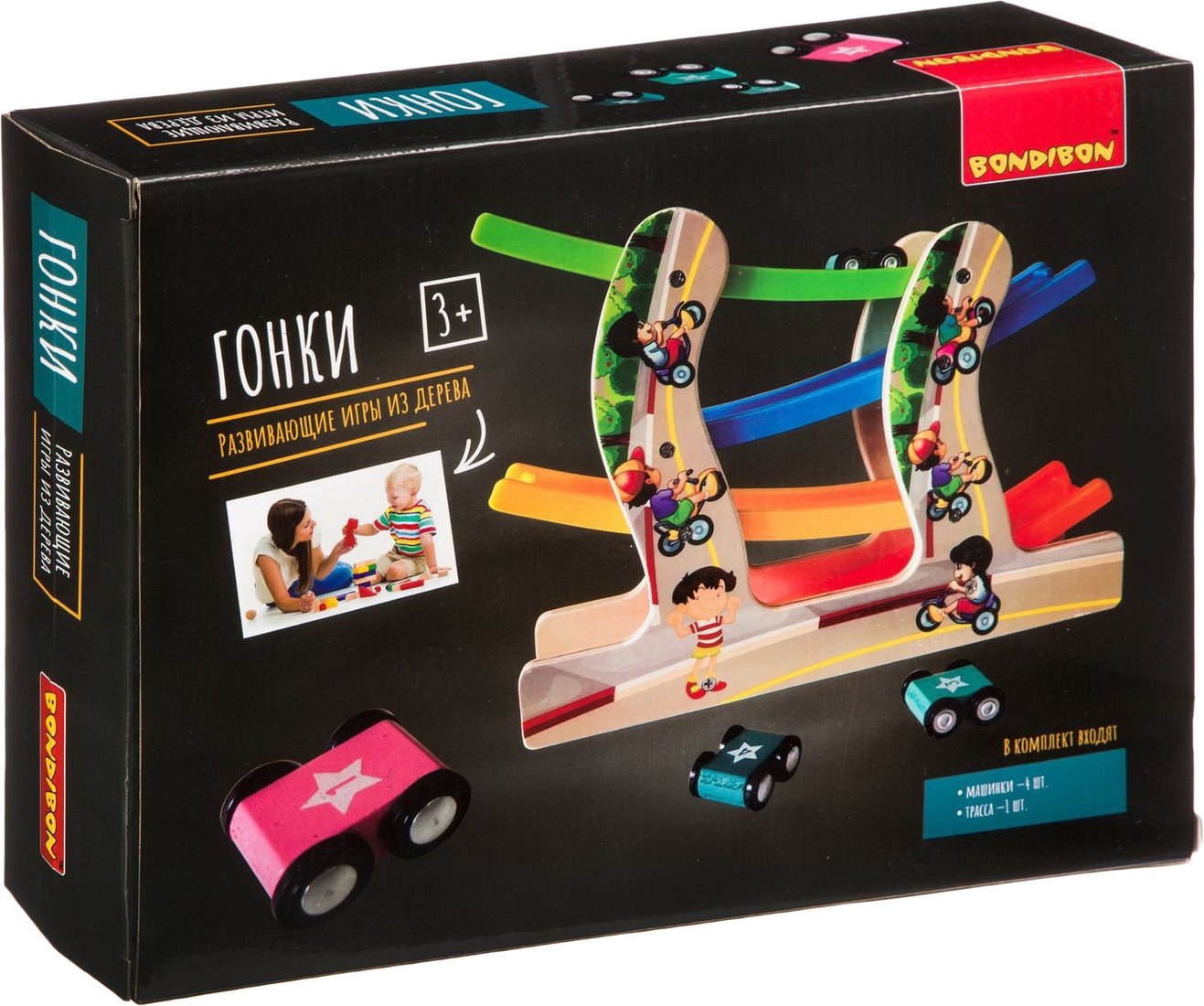 

Развивающая игра Bondibon Гонки ВВ4188