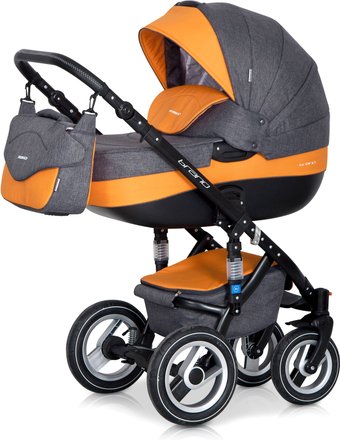 Универсальная коляска Riko Brano (2 в 1, orange)