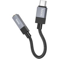 Адаптер Hoco UPA32C USB Type-C - 3.5 mm Jack (0.15 м, черный) в Бресте