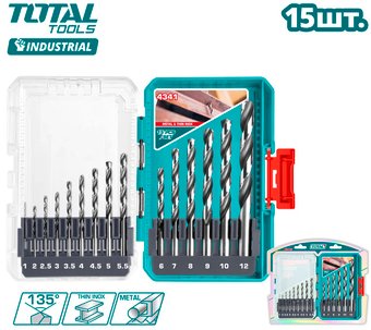 Набор сверл Total TACSDL51506