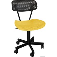 Офисное кресло Sheffilton SHT-ST85/S121М (черный/желтый/черный муар)