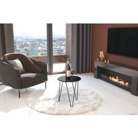 Журнальный столик Sheffilton SHT-CT27 (черный муар/черный глянец)