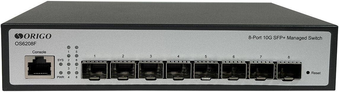 Управляемый коммутатор 2-го уровня Origo OS6208F/A1A