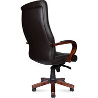 Офисное кресло Norden Боттичелли P2338-L0828 (темно-коричневая кожа/мультиблок)