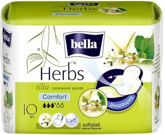 Прокладки гигиенические Bella Herbs Tilia Comfor 10 шт