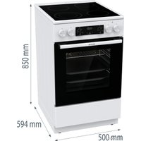 Кухонная плита Gorenje GECS5C70WA