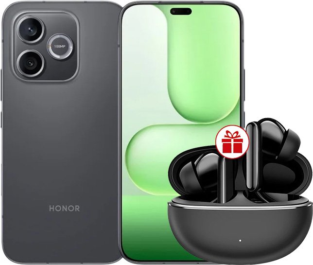 

Телефон HONOR 600 Lite 8GB/256GB международная версия (вельветовый черный) + наушники HONOR Choice Earbuds X8 по акции