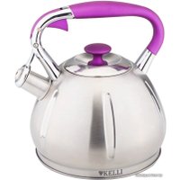 Чайник со свистком KELLI KL-4317 (фиолетовый)